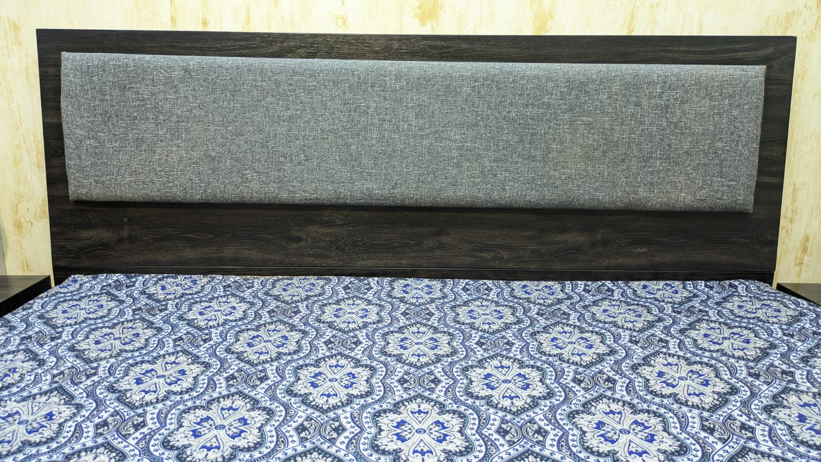Habitt Carter King Size Bed With 2 Side Tables and Dressing Table