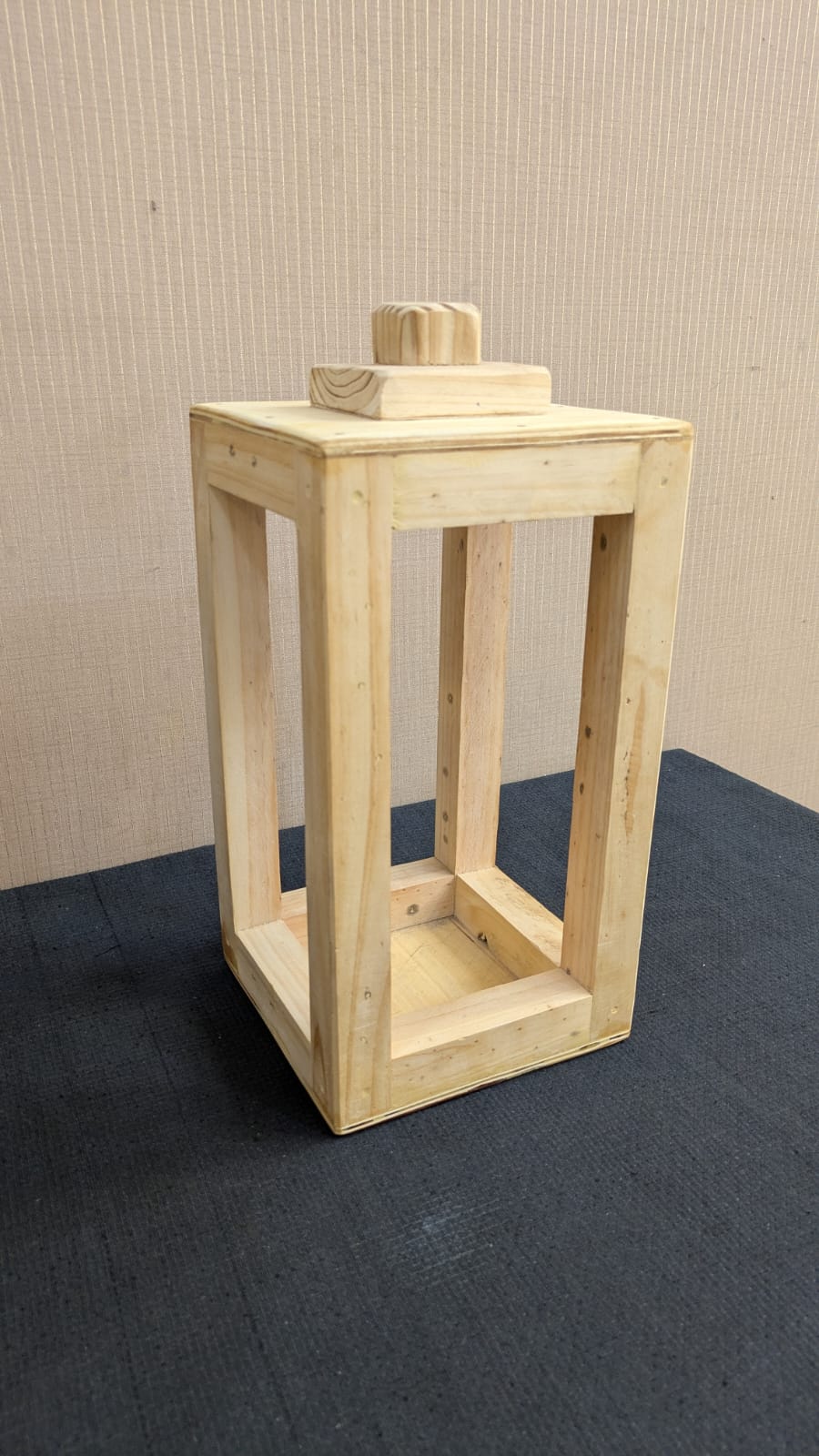 Brand New Wooden Lantern Candle Holders