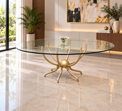 Elegant Gold deco Design Centre Table