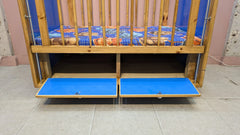 Wooden Baby Cot With Mattress