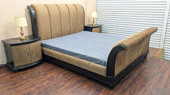 🔥Habitt🔥 King Size Bed with 2 Side Tables & Dressing Table