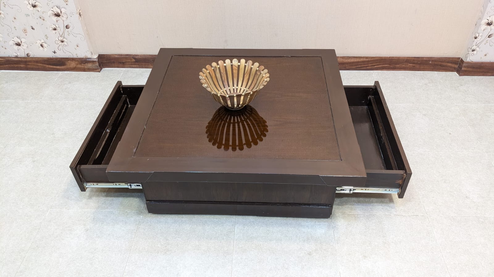 Center Table with Drawers