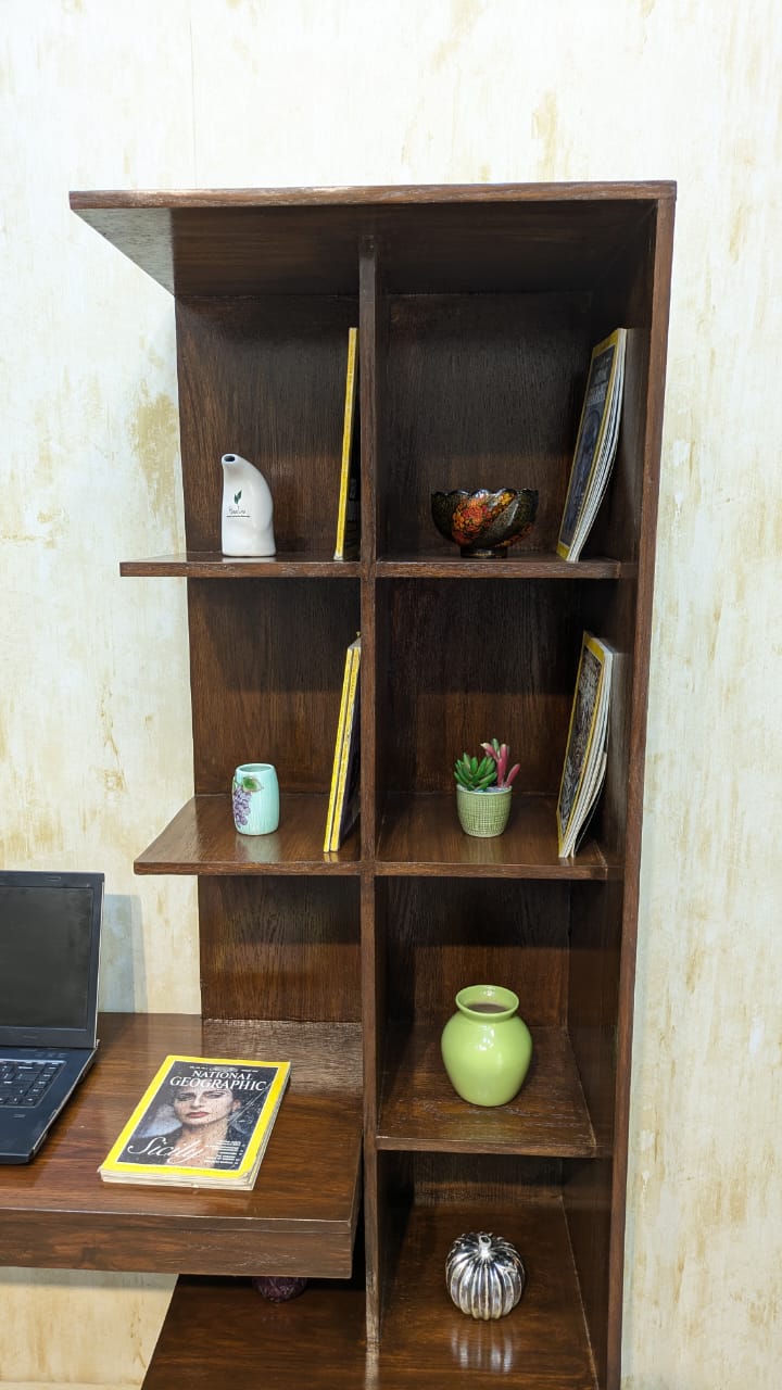 Study Table with Book Shelf