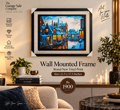Wall Mounted Vinyl Frame