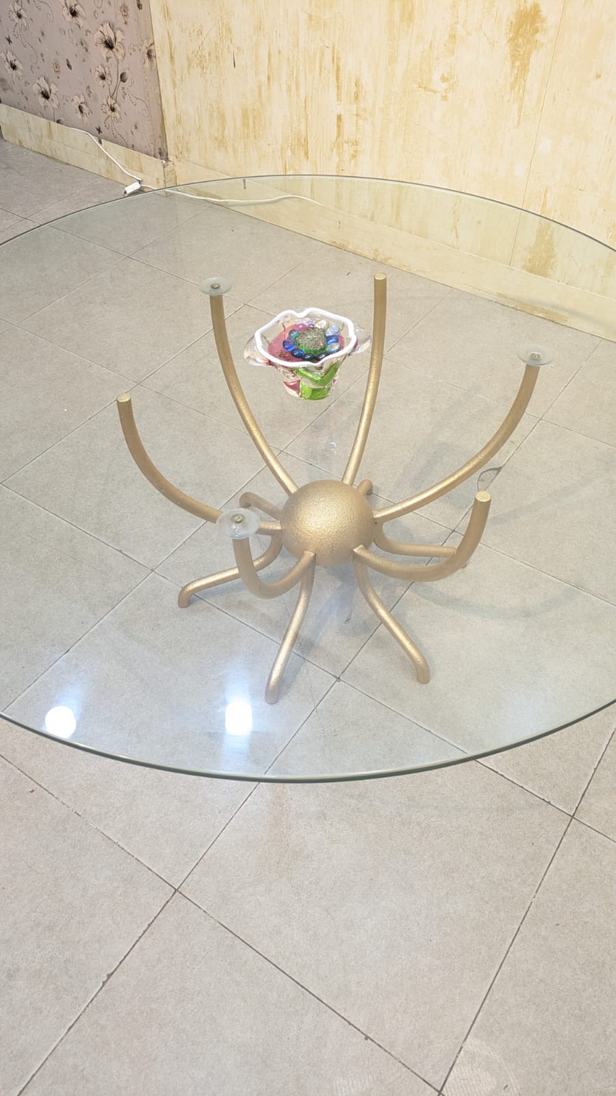Elegant Gold deco Design Centre Table