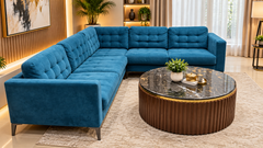 L Shape Ikea 6 seater imported sofa