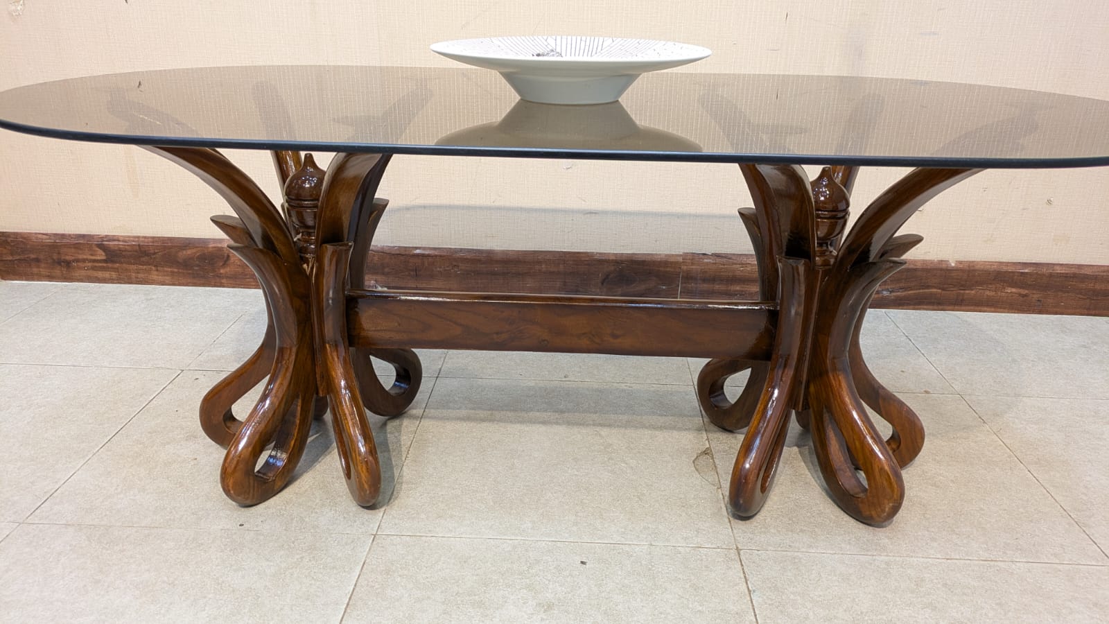 Center Table with 2 Side Tables