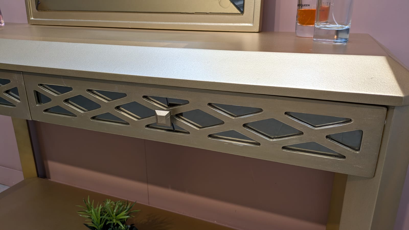 Console With Wall Mounted Mirror Home Centre Dubai