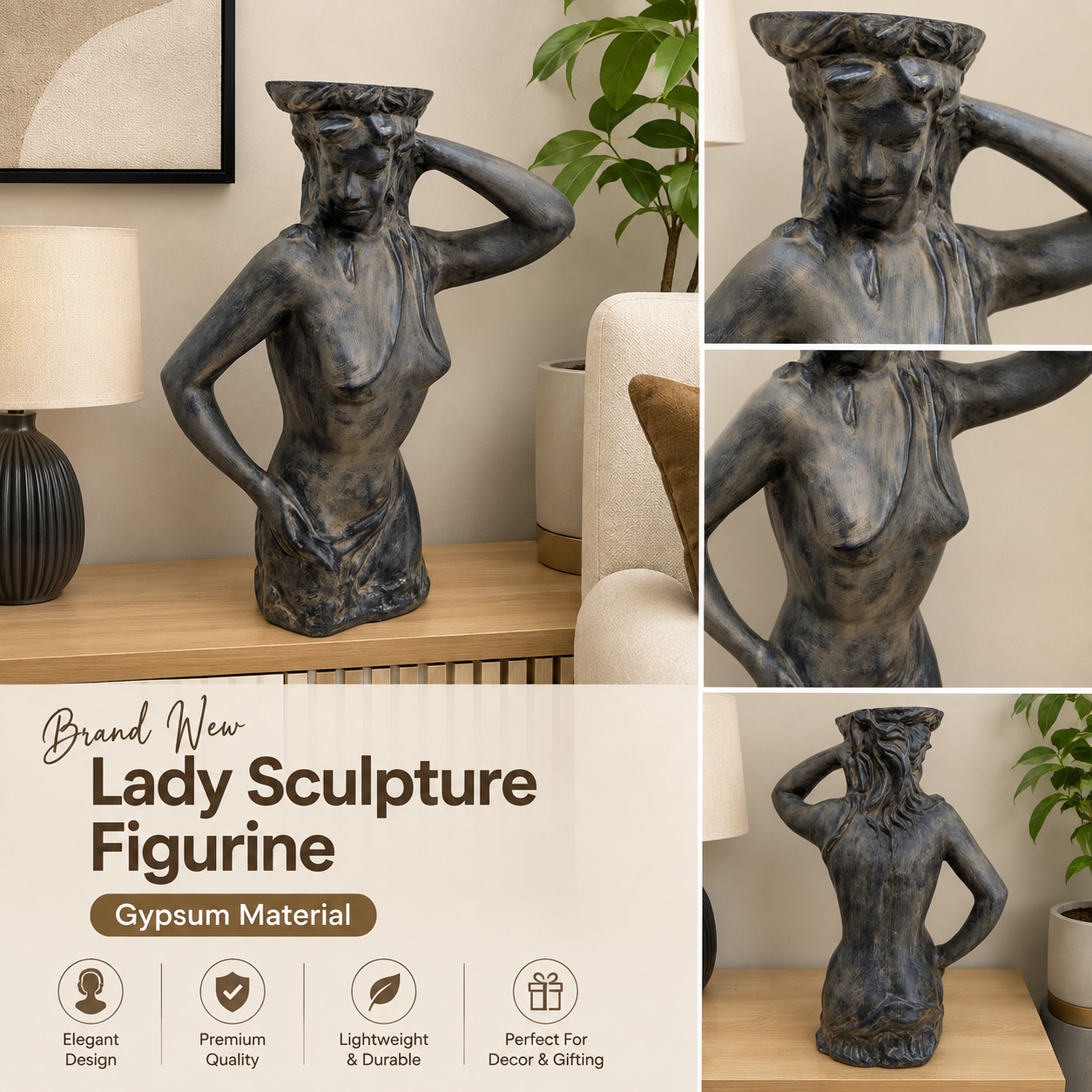 Brand New Lady Sculpture Figurine