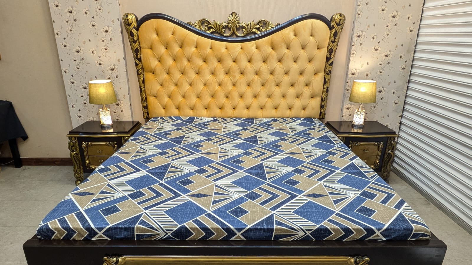 Luxury Design King Size Complete Bedroom Set
