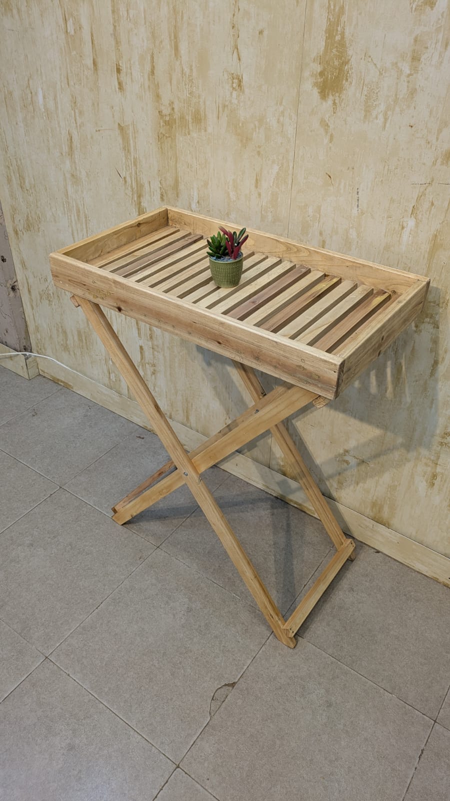 Brand New Pure Wooden Foldable Table