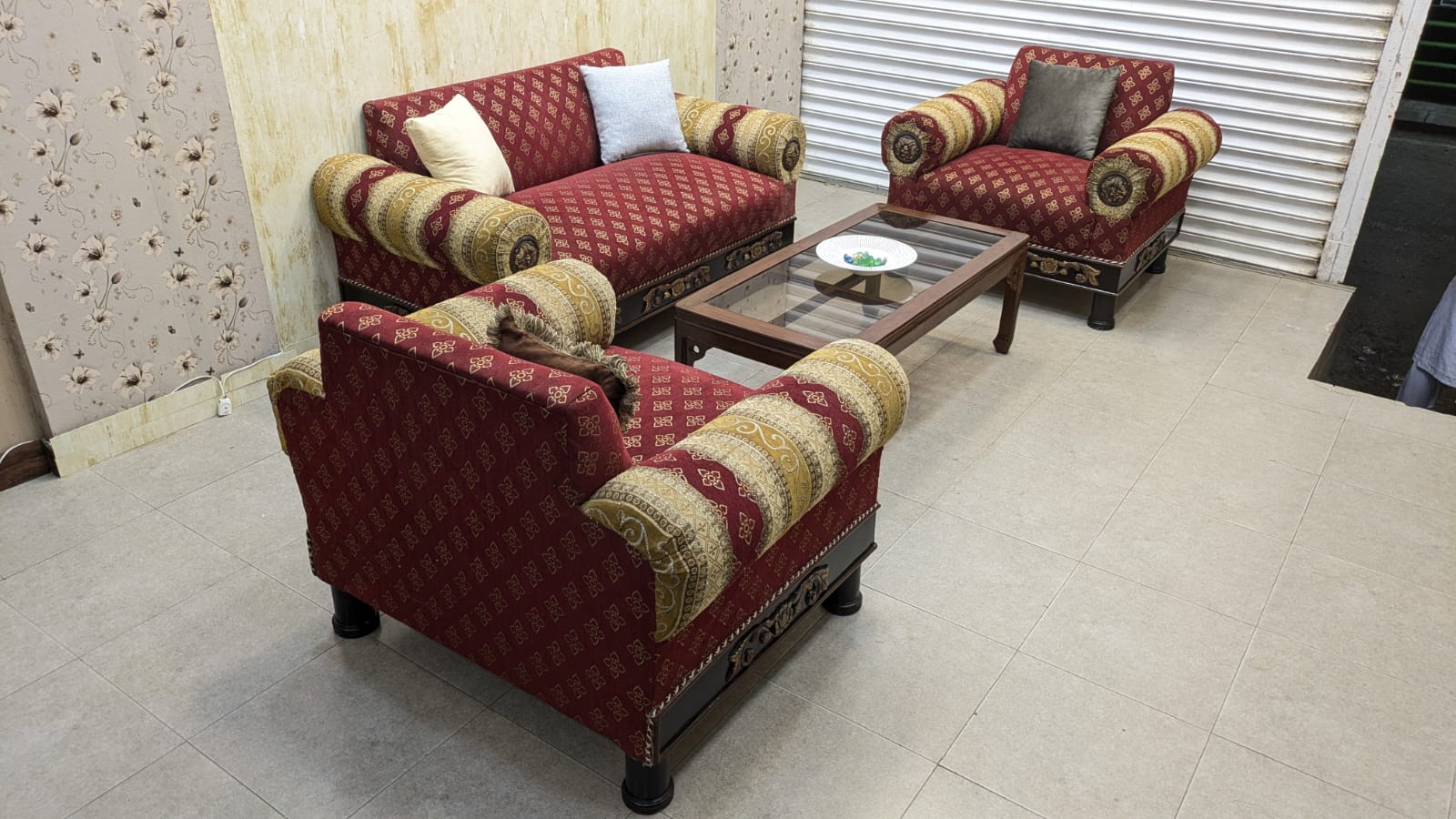 4 Seater Sofa Set