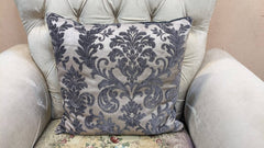 Pair Of High Back Chairs
