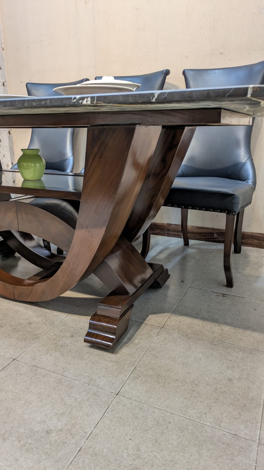 Marble Top 8 Seater Dining Table