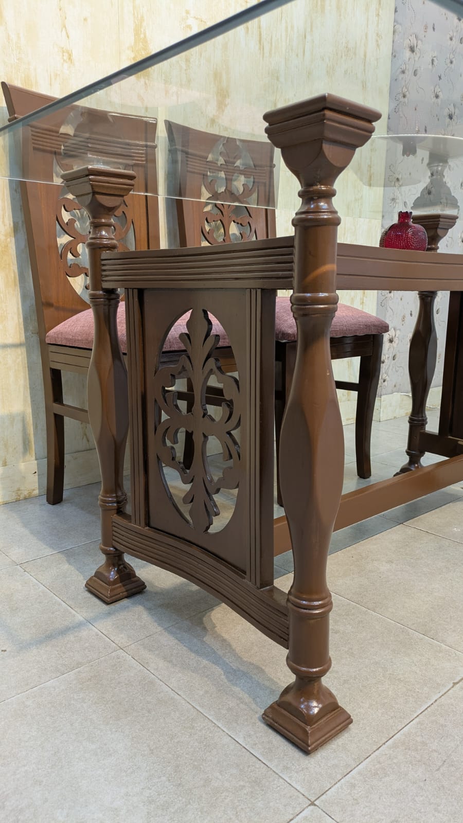 Sheesham wood 6 Seater Dining Table