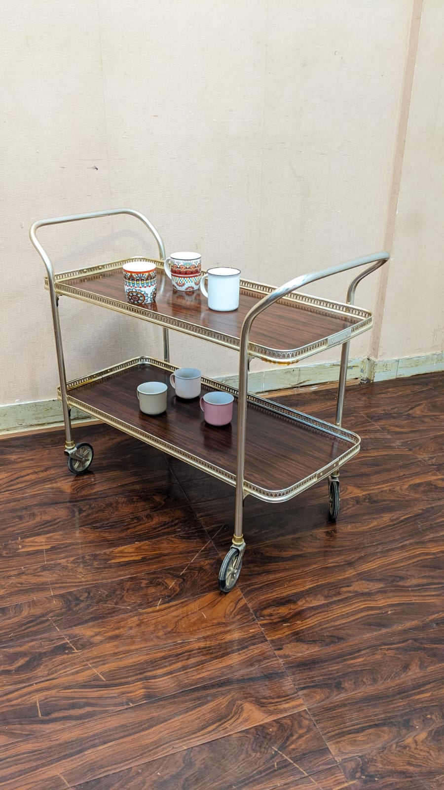 2 Tier Tea Trolley