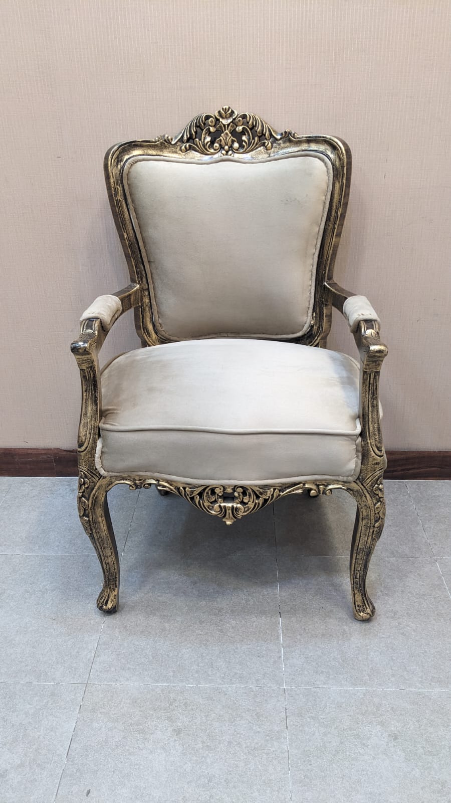 Pair Of Coffee Chairs and Table Set