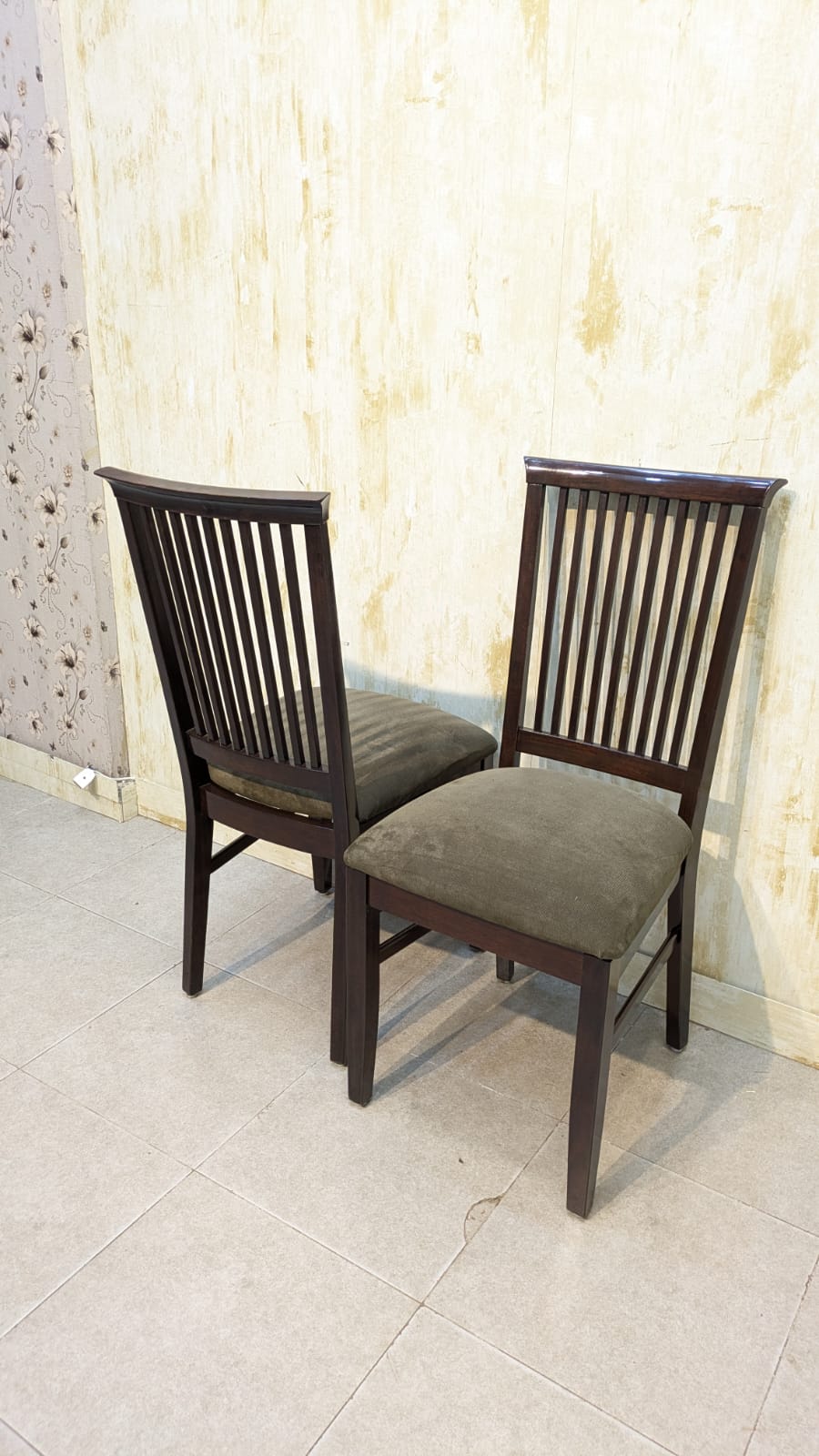 Imported Solid Beech Wood 6 Seater Dining Set