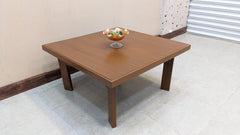 Burma Teak Wood and Teak Ply Center and Side Tables Set