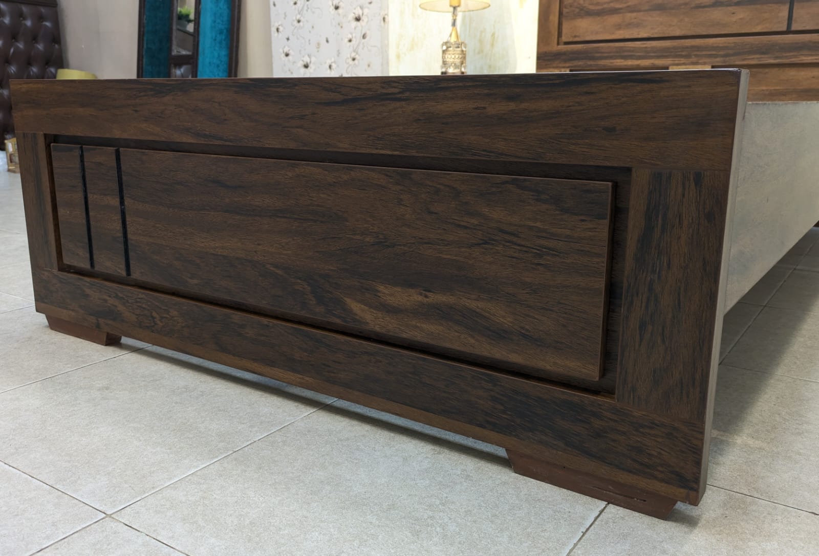 Brand New Single Bed With Side table