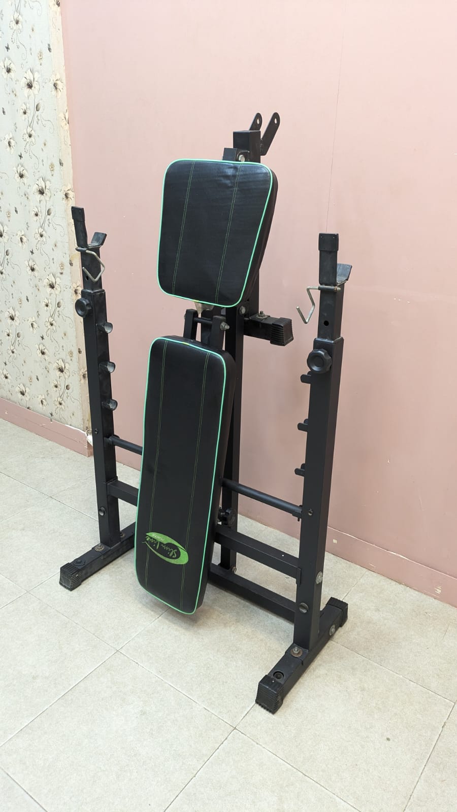 Heavy-Duty Adjustable Gym Bench Press