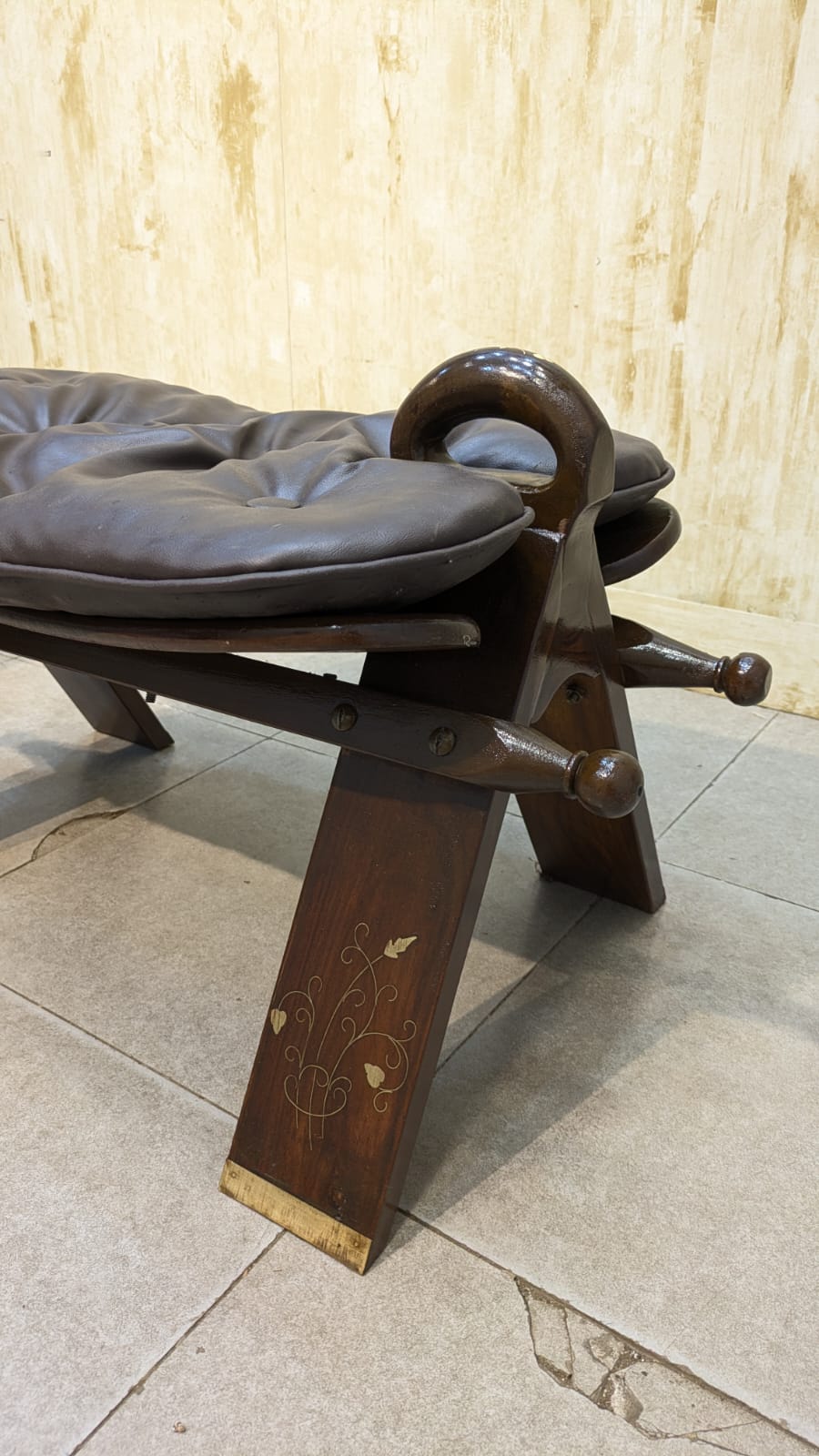 Beautiful solid sheesham wood Pair of Camel Stool