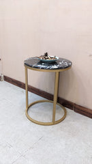 Marble Top Center and Side Tables Set