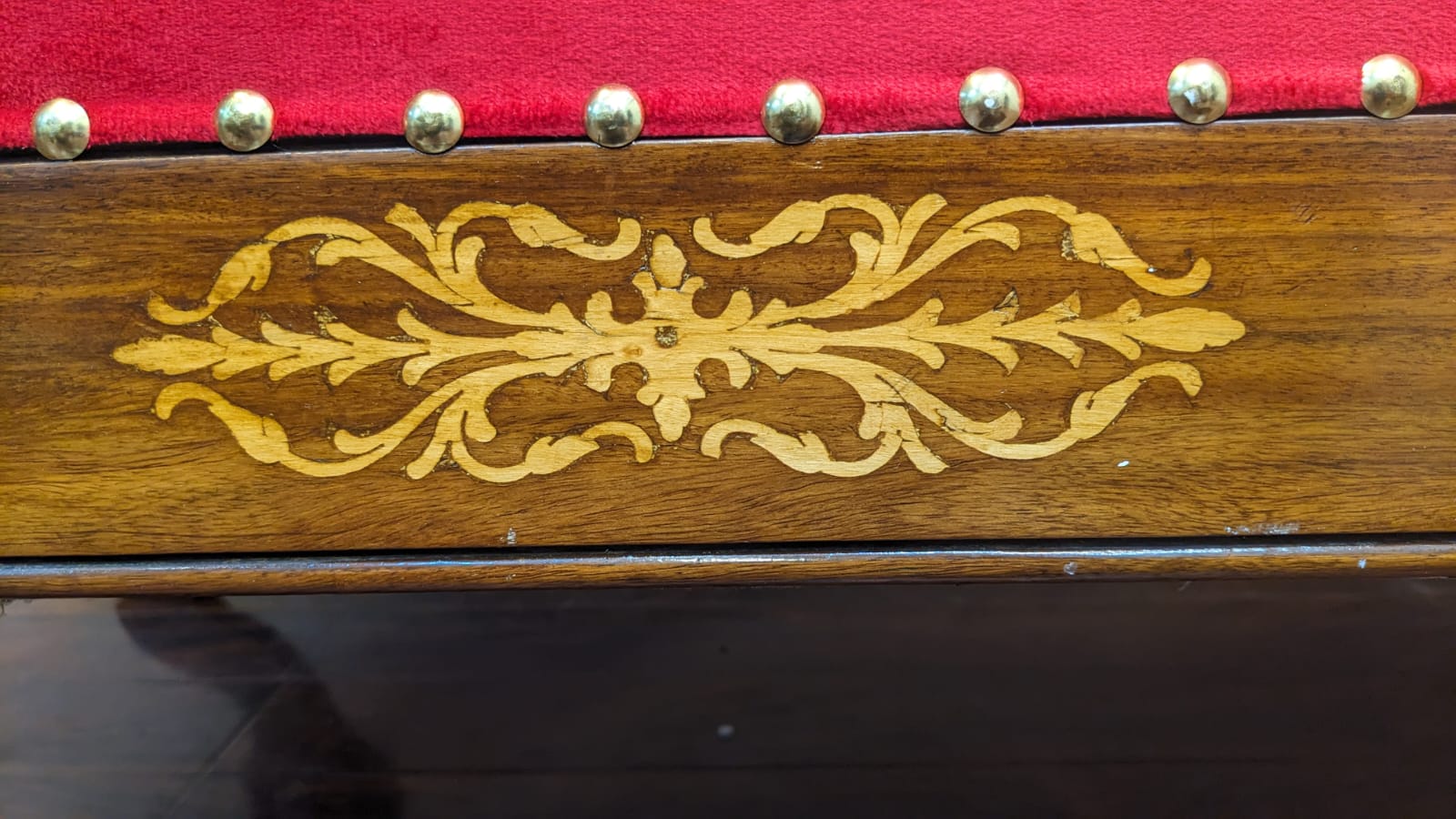 Solid Sheesham Wood 3 Seater Divan