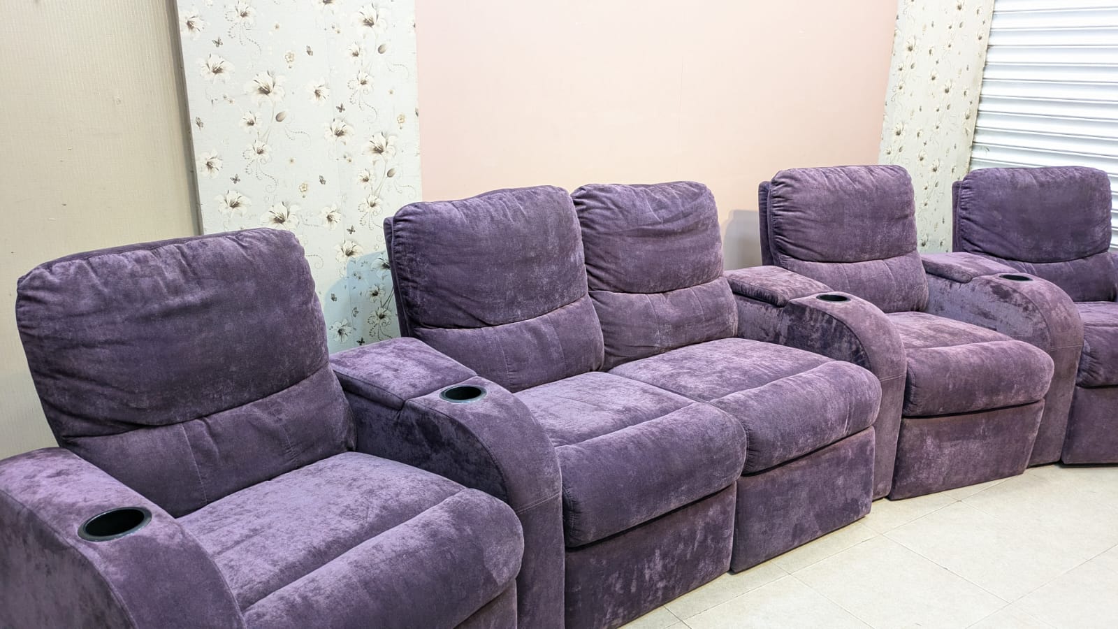 IMPORTED 5 SEATER COMFORTABLE RECLINER SOFA SET