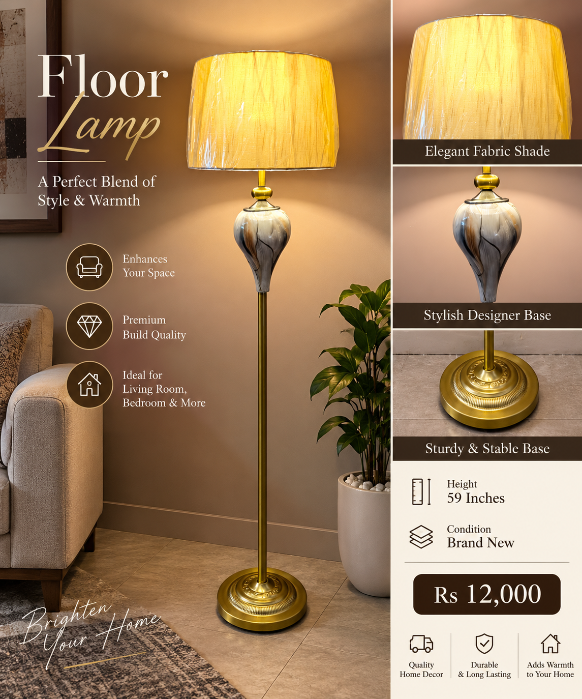 Brand New floor lamp