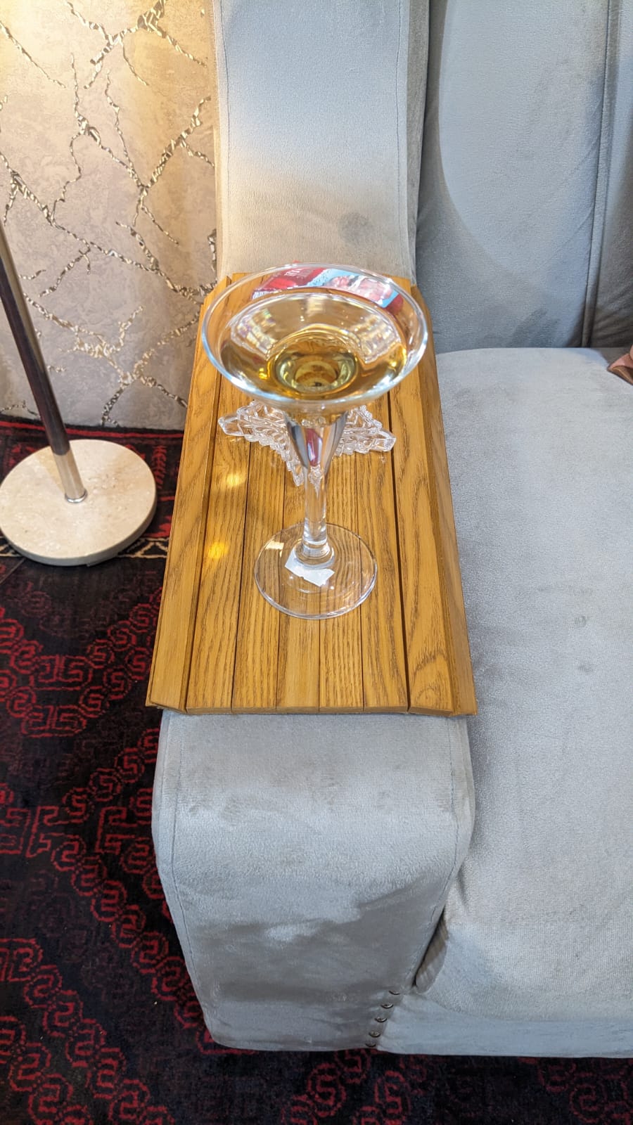Brand New Wooden Sofa Armrest Table