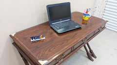 Antique 100% Solid Sheesham Wood Writing Desk