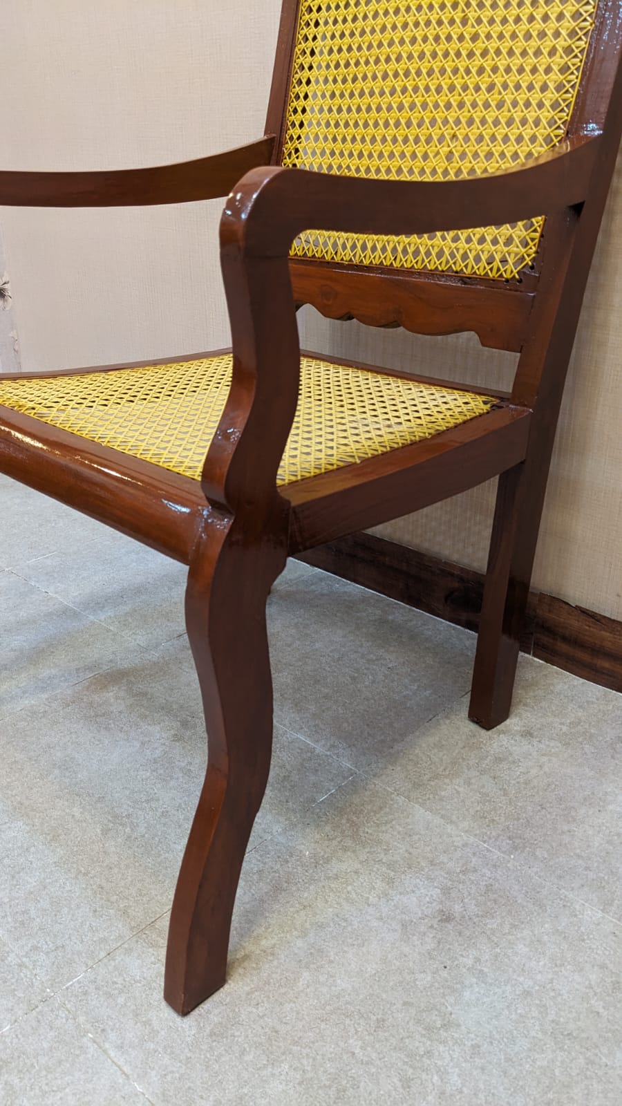 ✨ Antique ✨ Arm Chair with Stool