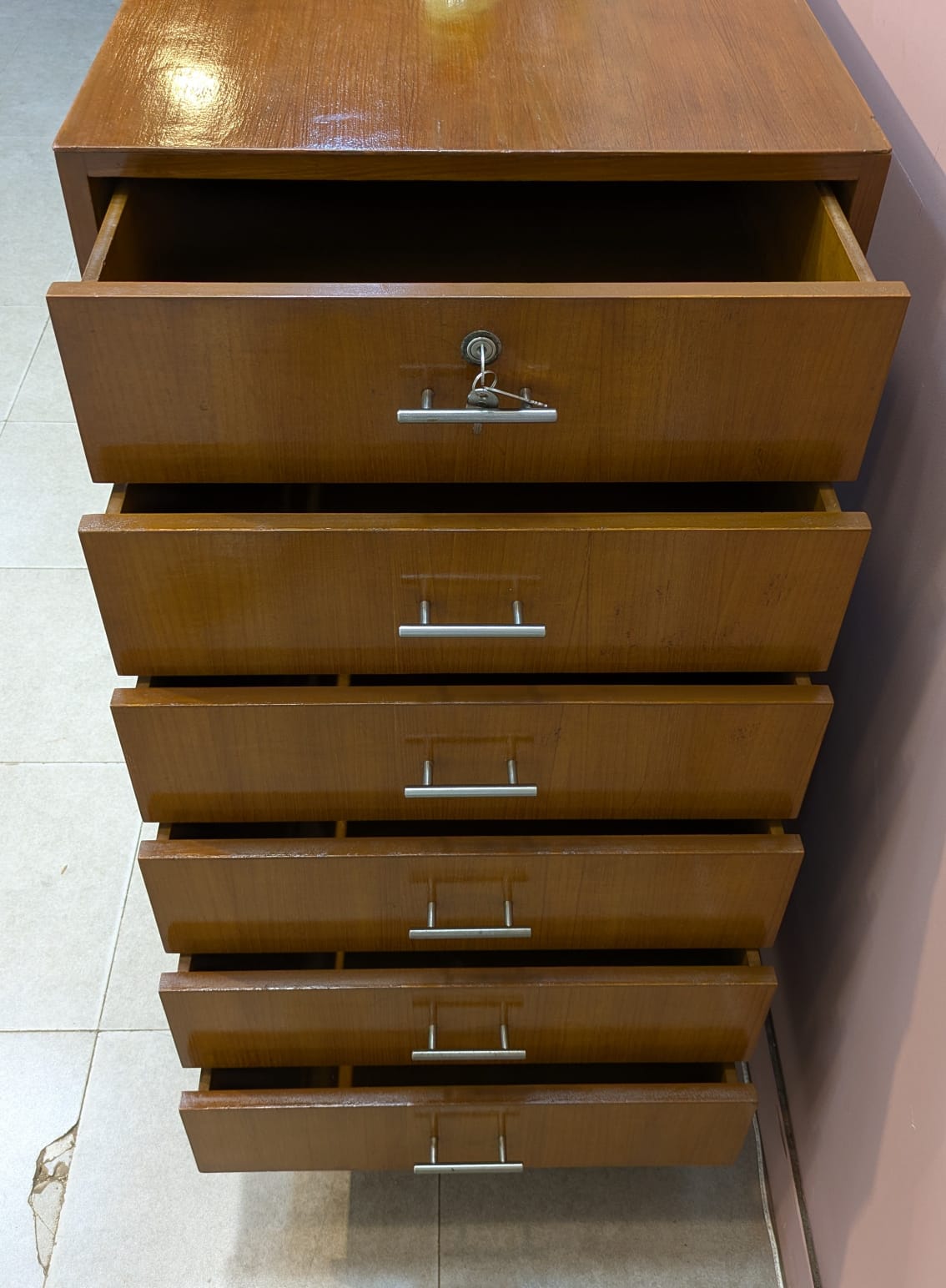 Teak PLY Multipurpose Cabinet