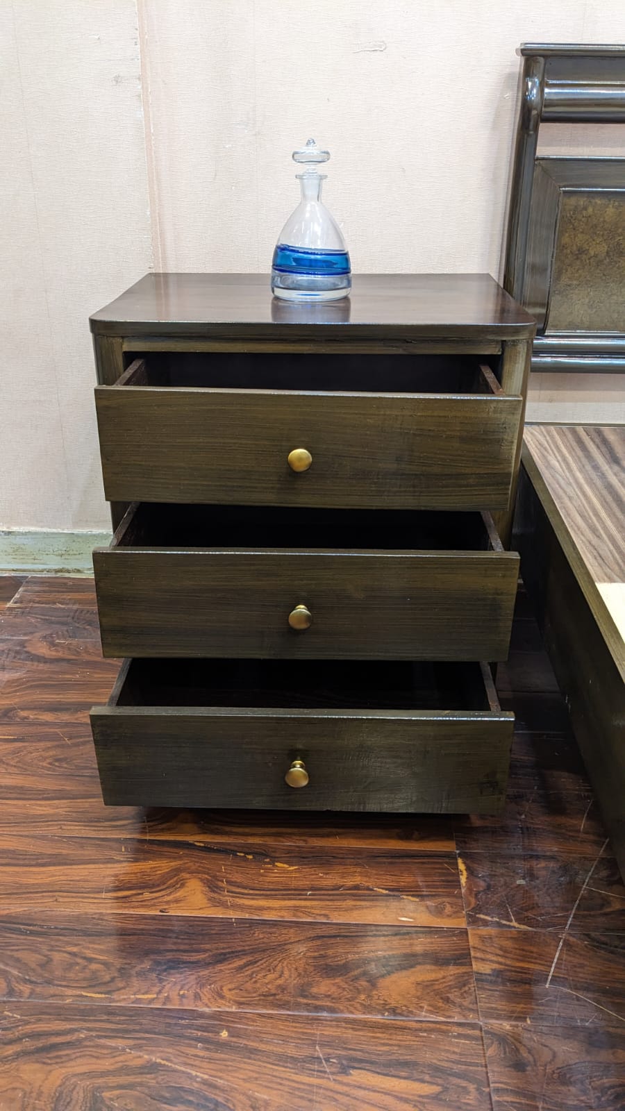 Single Bed With Side Table