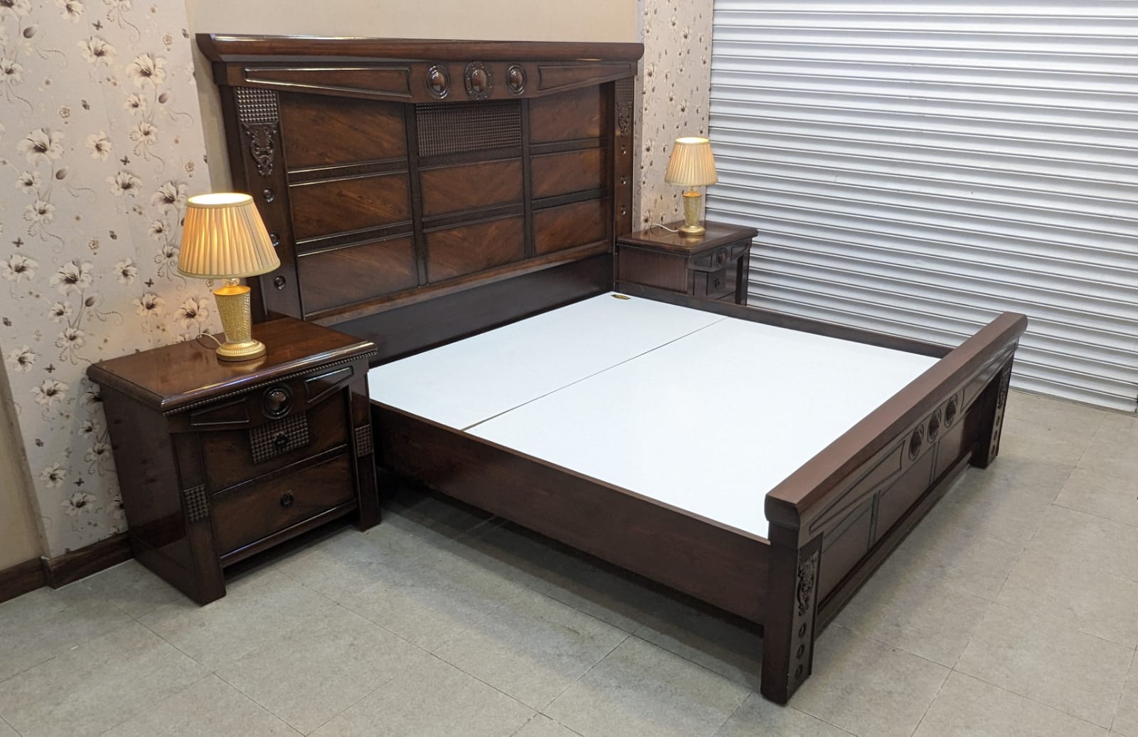 Imported Dubai King Size Bed Set