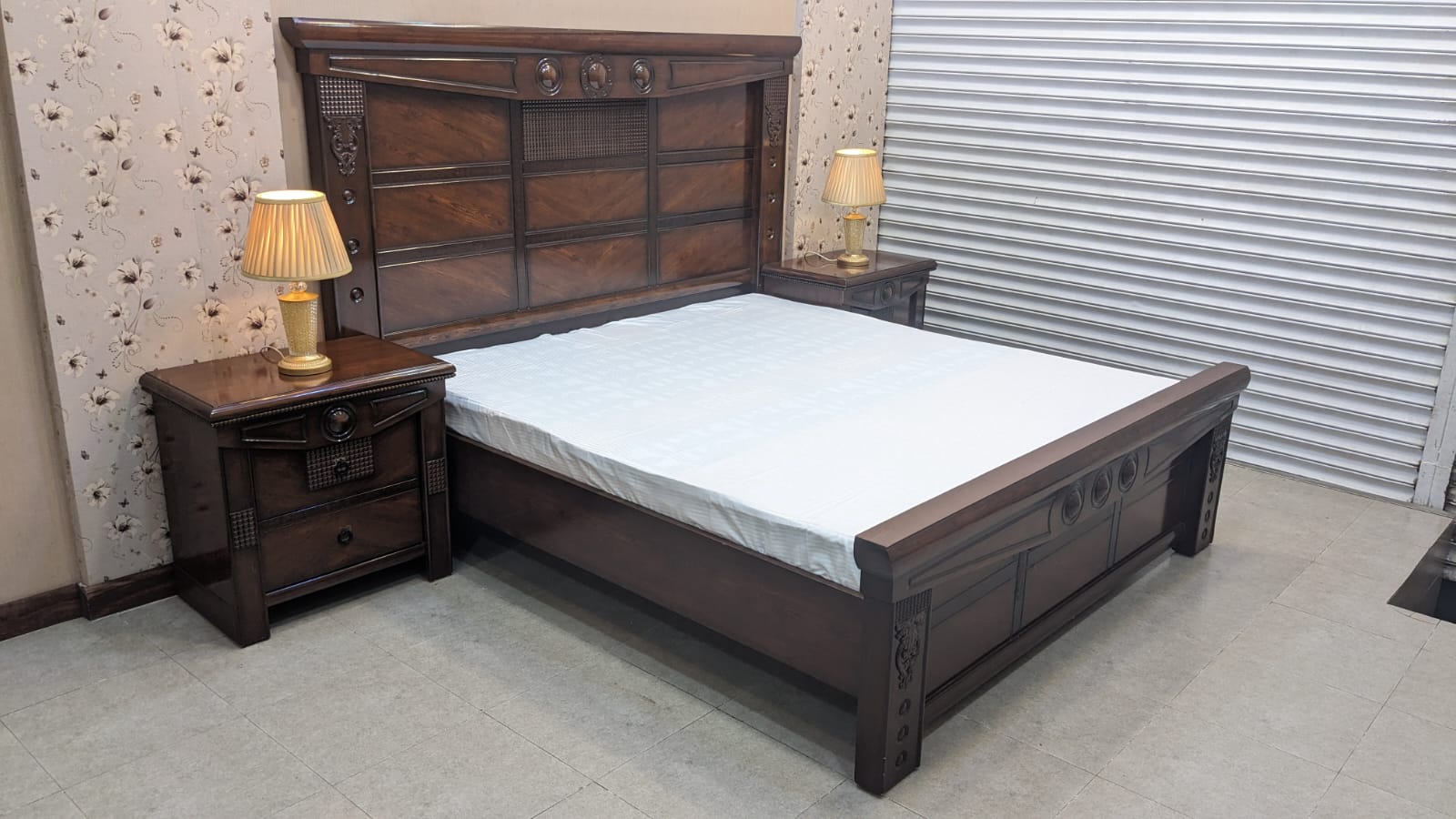 Imported Dubai King Size Bed Set