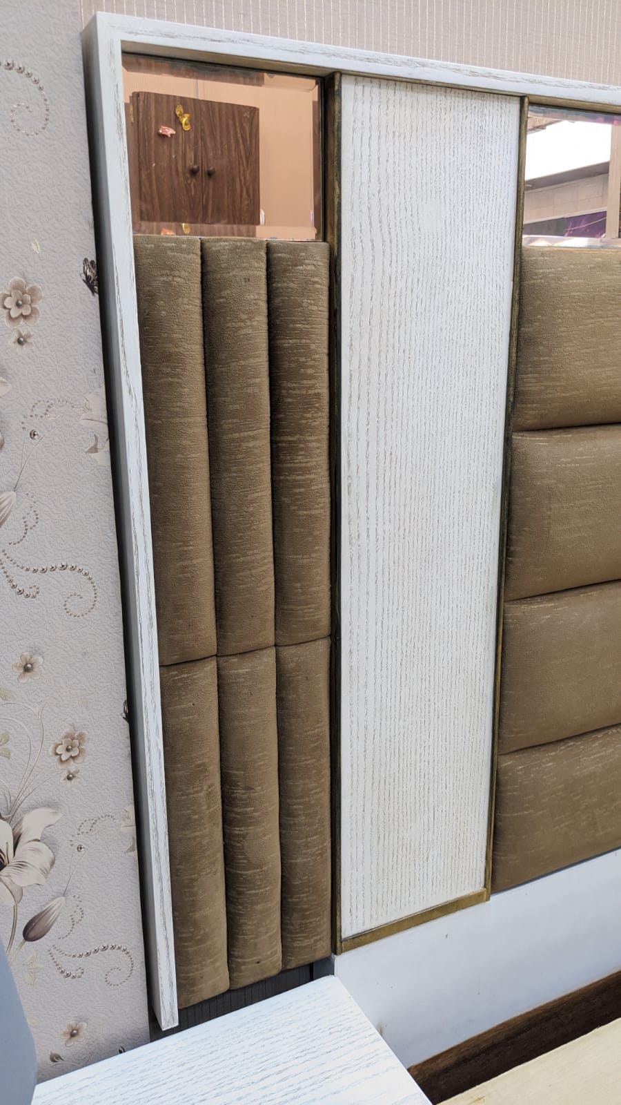 King Size Bedroom Set with Spring Mattress