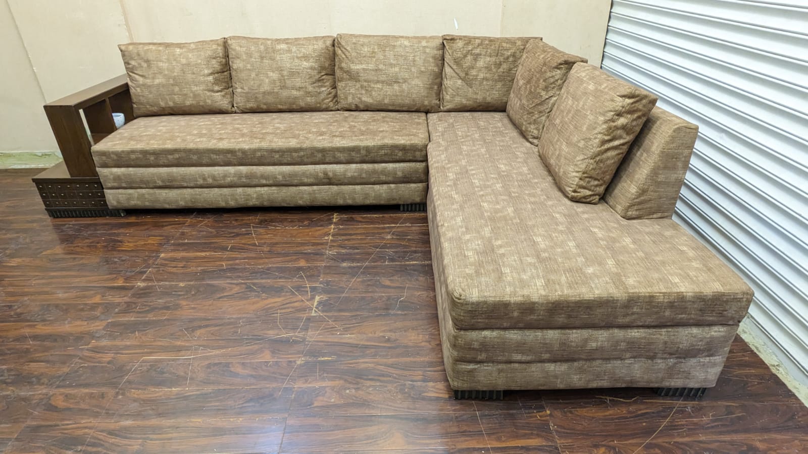 6 Seater L Shape Sofa Set