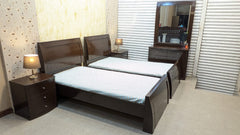 Pair Of Single Beds Set