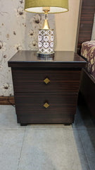 King Size Bed with 2 Side Tables