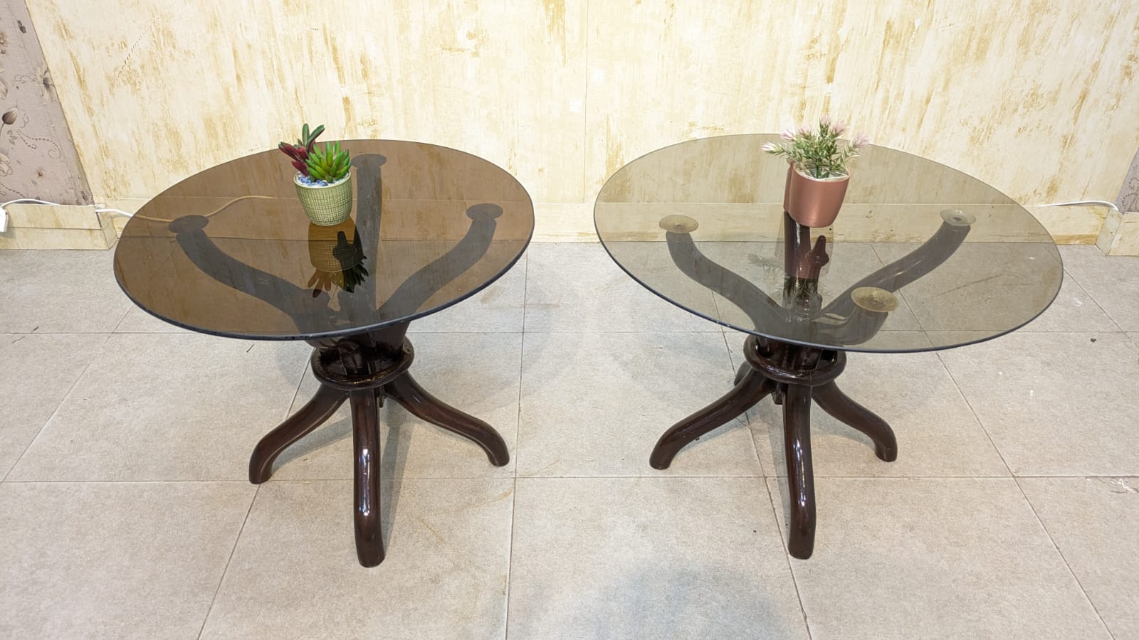 Center Table With 2 Side Tables