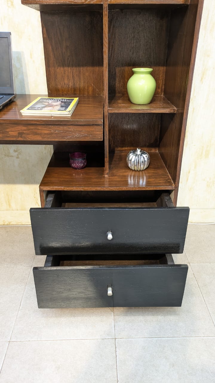 Study Table with Book Shelf