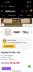 Habitt Charlie Tv Unit