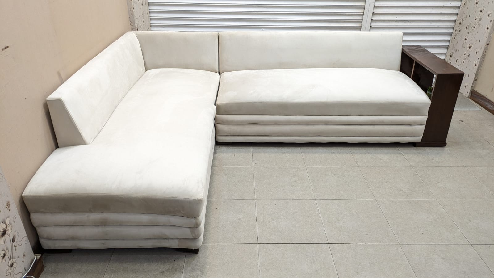 6 Seater L Shape Sofa Set