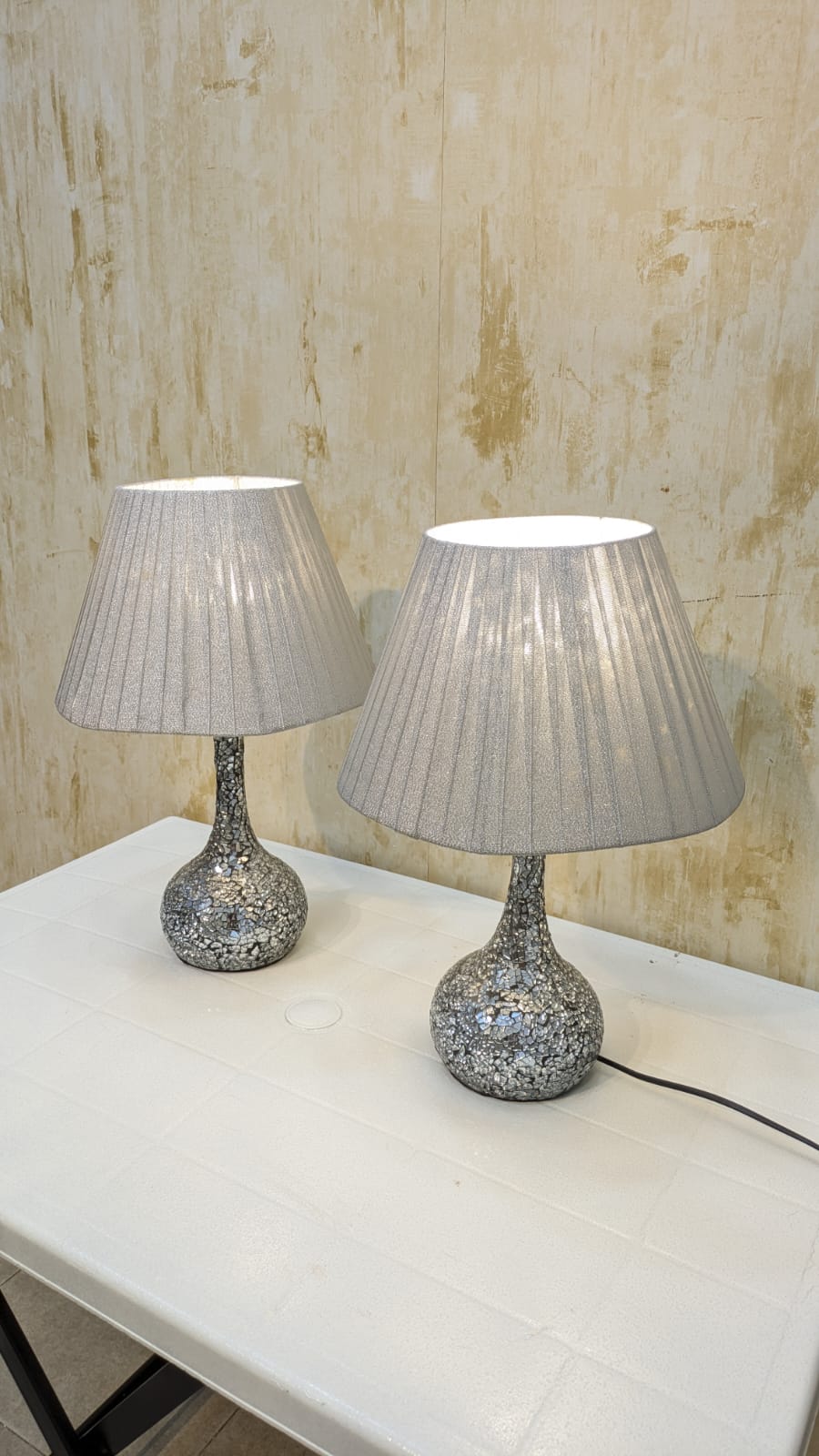 Imported Elegant Table lamps pair