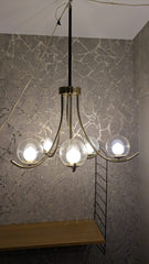Chandelier with 2 Wall Side Light's