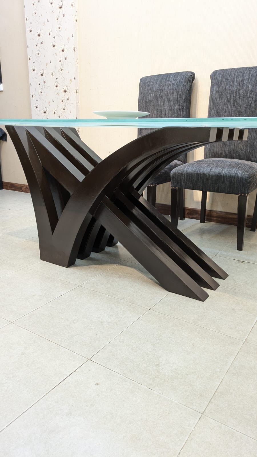 Sheesham Wood 6 Seater Dining Table