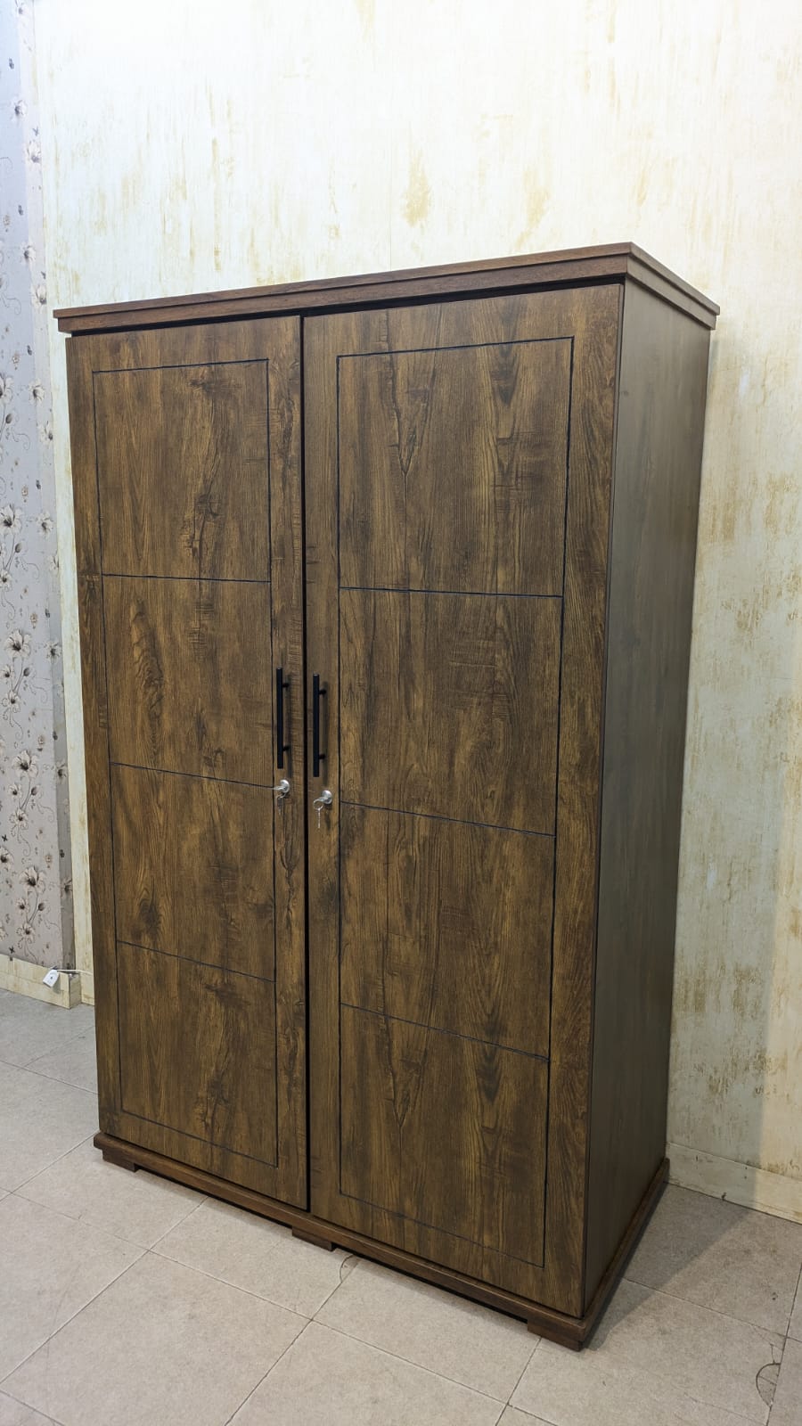 2 Door Almirah single piece