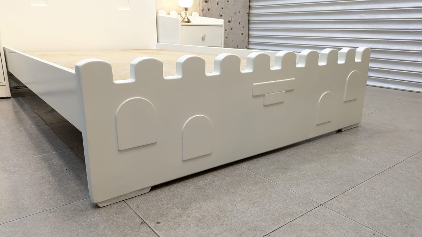 Twin Size Bed With Set